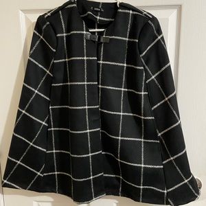 Shein poncho with arm slits